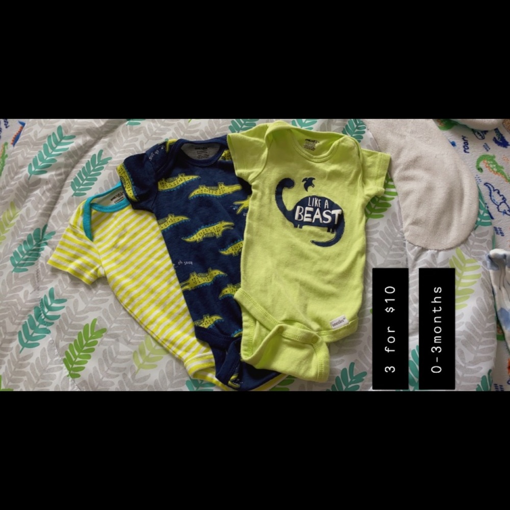 3 Onesies!